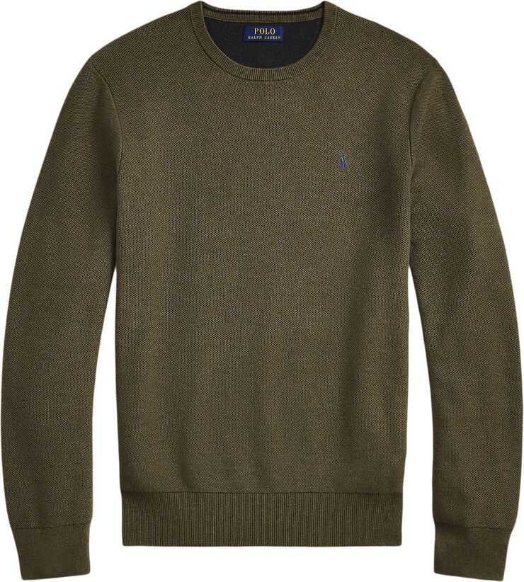 Polo Ralph Lauren 32/2 COTTON-LSL-PLO Cargo olive hthr