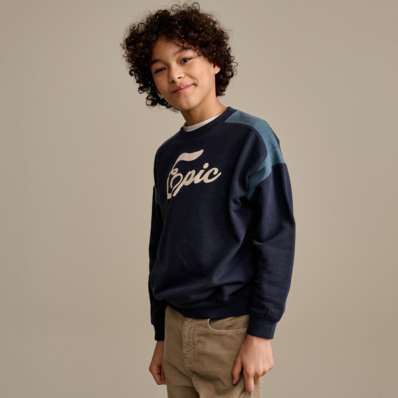 Bellerose Sweat Fargol marine
