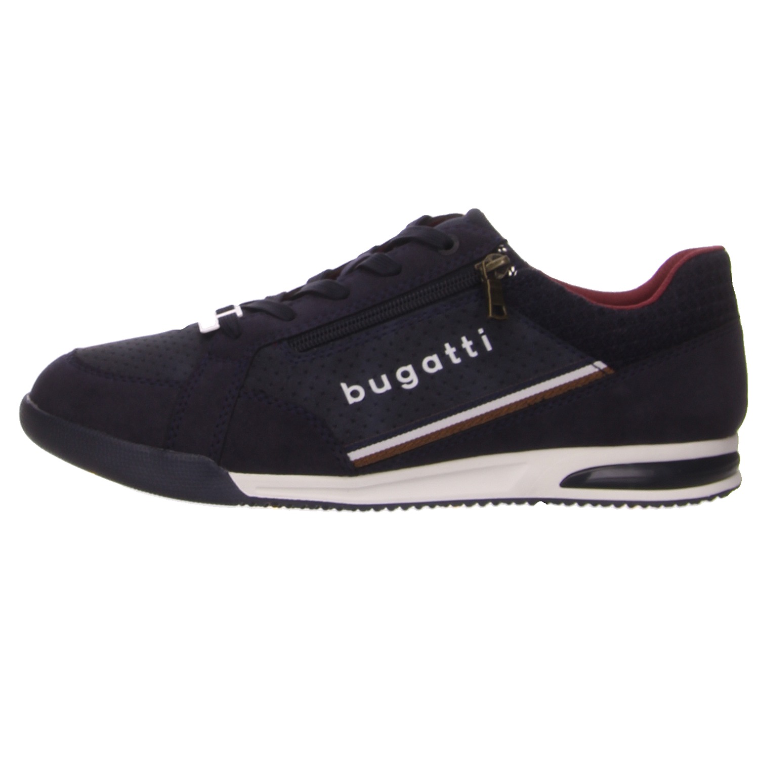 Bugatti Schnürhalbschuh d.blau blau