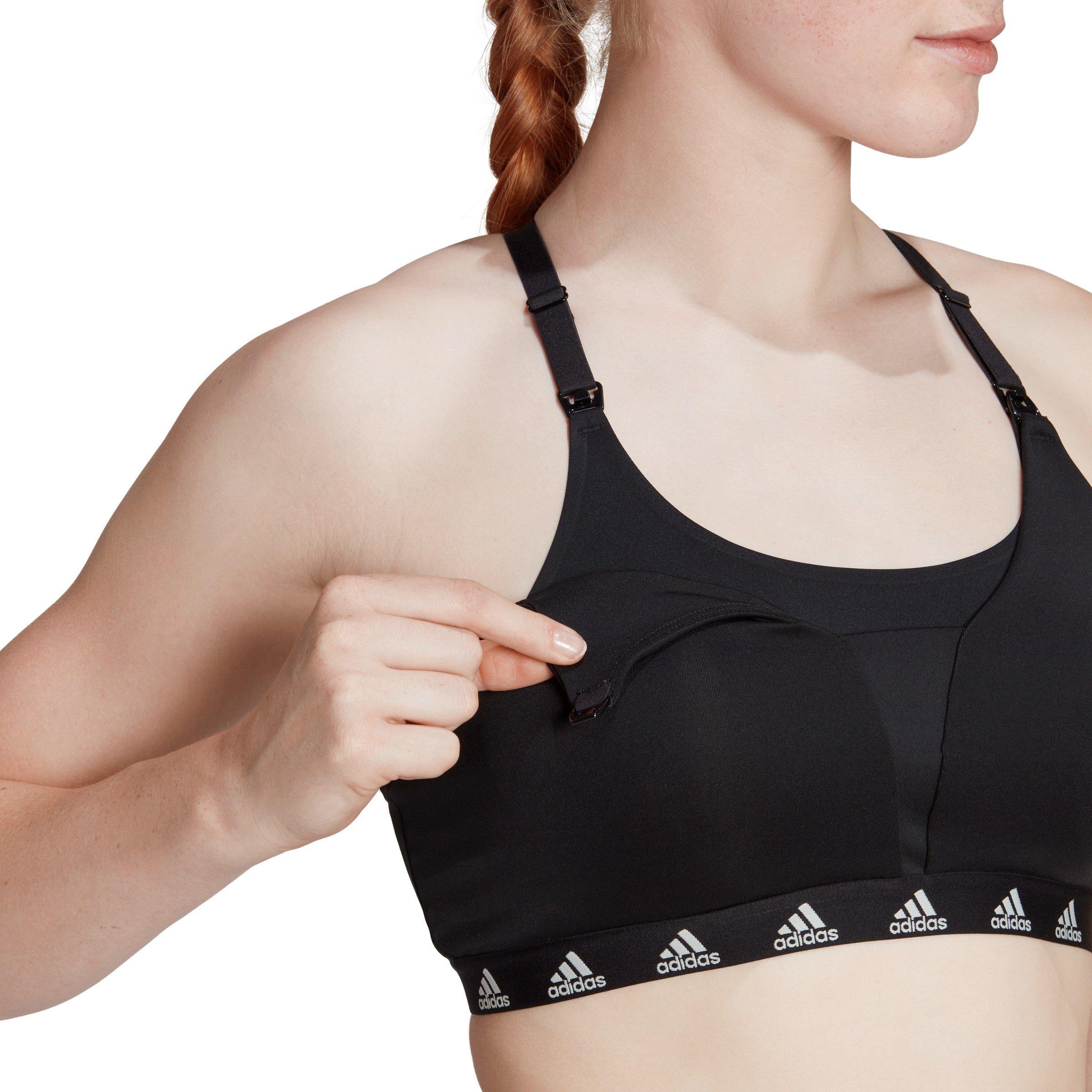 adidas Grow Positivity Everyday Light Support Nursing Bra Womens