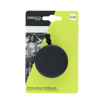 Dresco fietsbel urban zwart