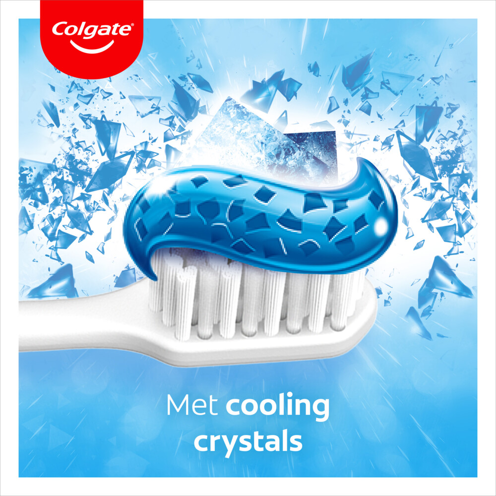 12x Colgate Tandpasta Max Fresh Cooling Crystals75 ml