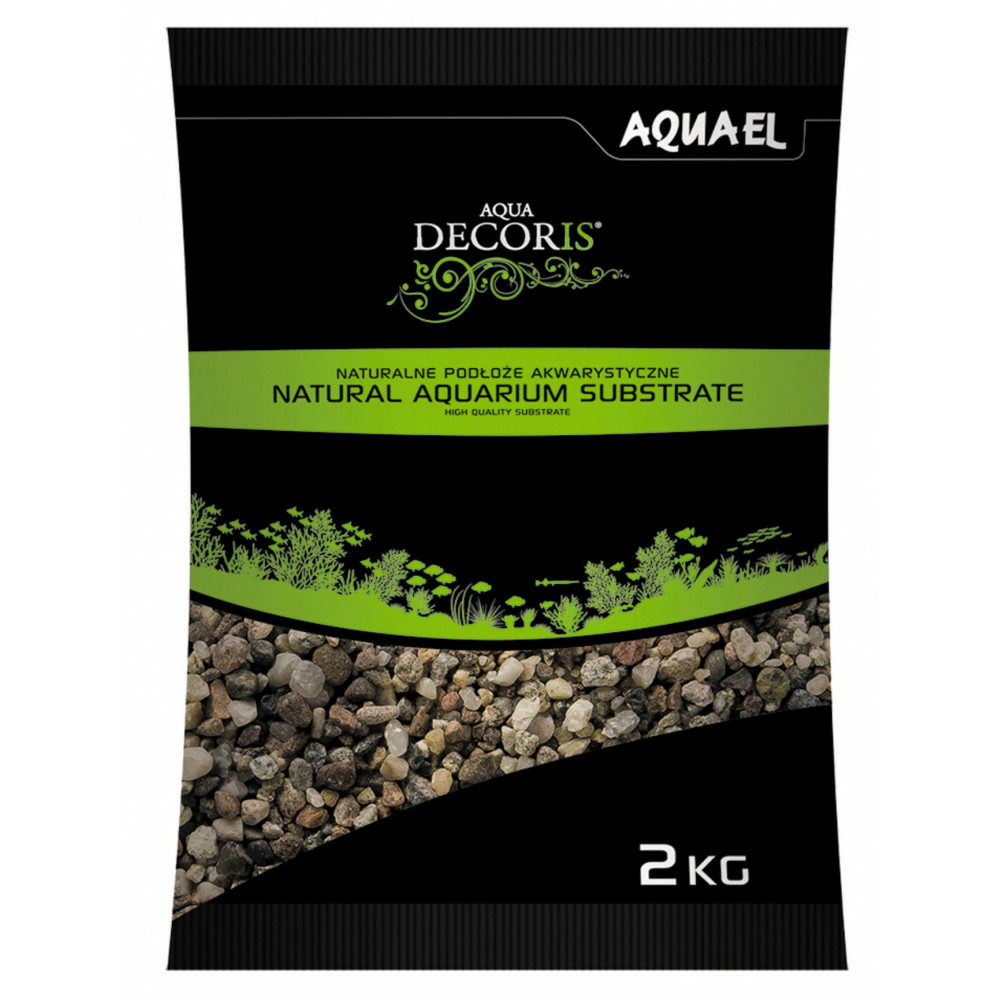 Gravier naturel multicolore 3 – 5 mm – 2 kg