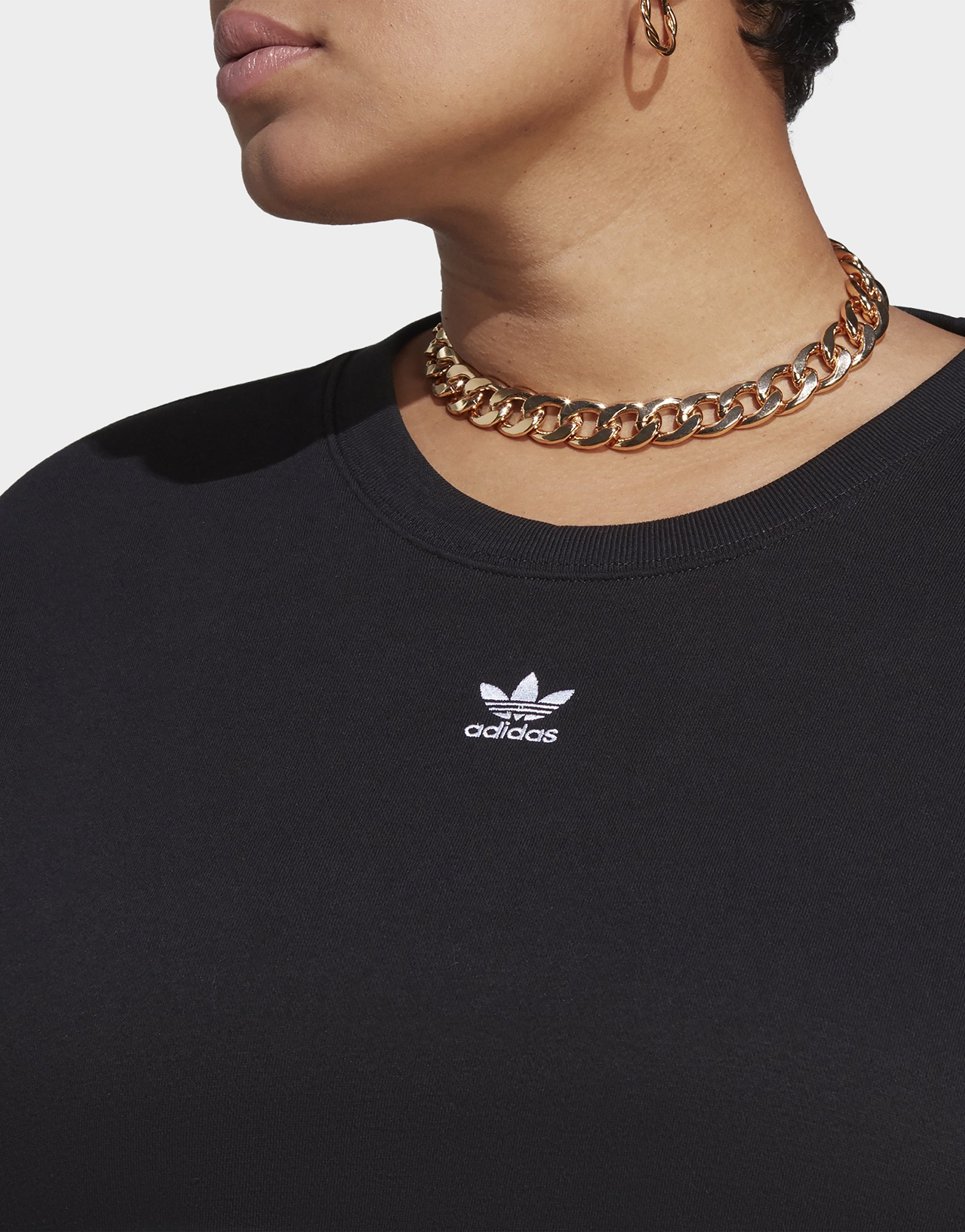 adidas Originals Sweat-shirt ras-du-cou Adicolor Essentials (Grandes tailles)
