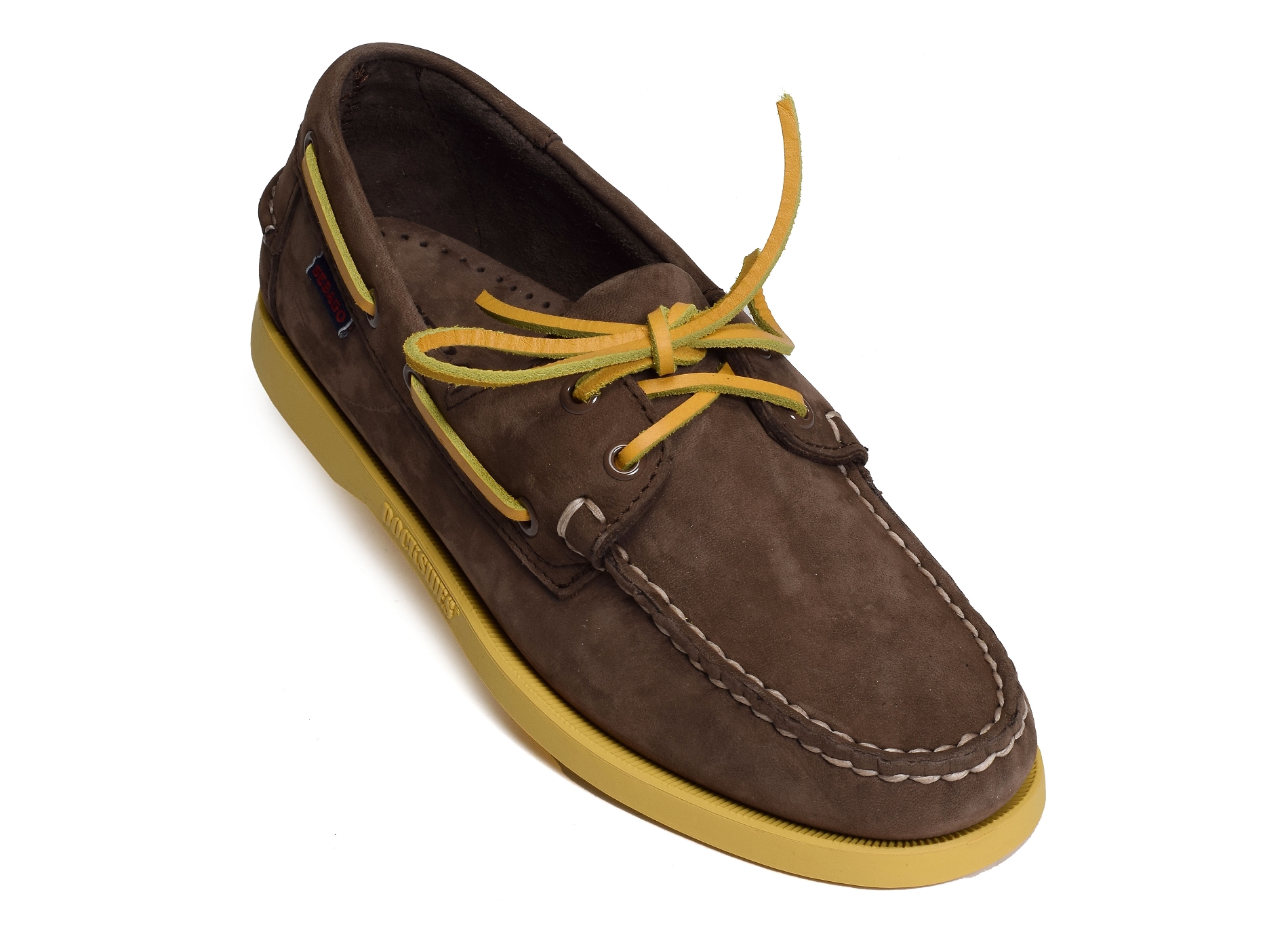 Docksides marron jaune