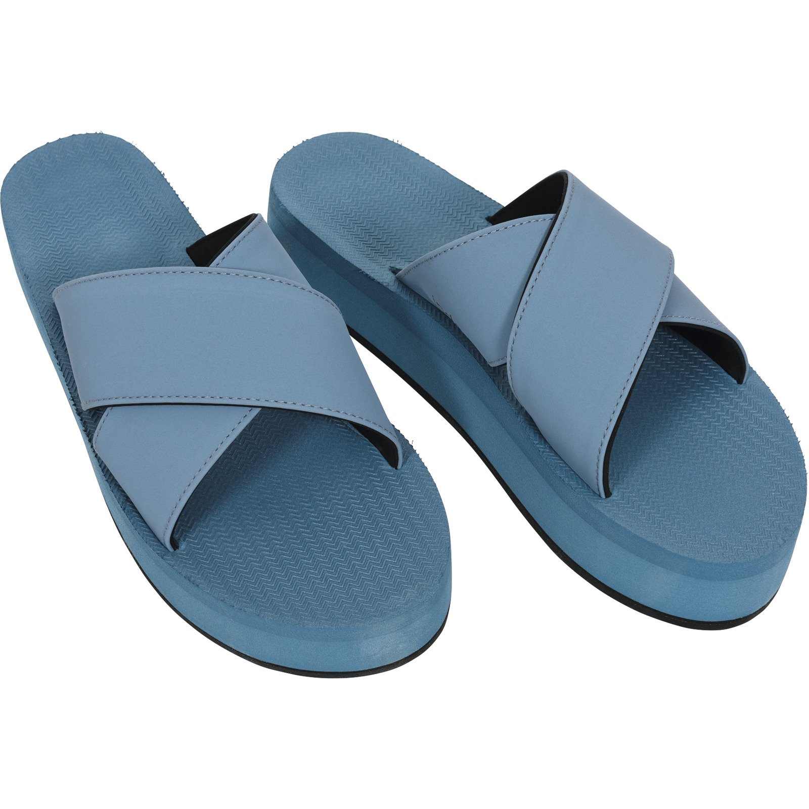 Indosole Slide Platforms Damen violett, 37/38