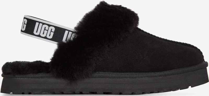 UGG® Funkette - Pantoffel - Zwart - Suède