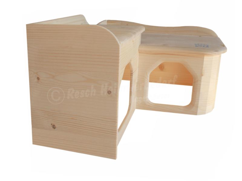 Resch Meerschweinchen Landhausc, 40.5 x 24.5 x 40 cm Häuschen für Nager
