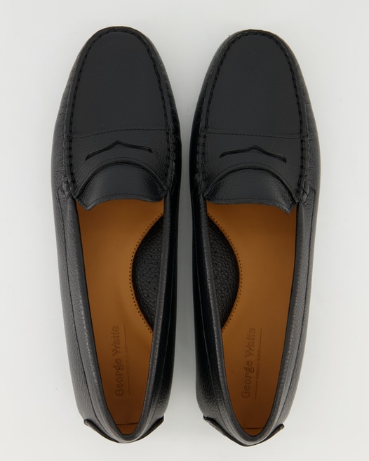 George Watts D0040002/121 Slipper in Schwarz