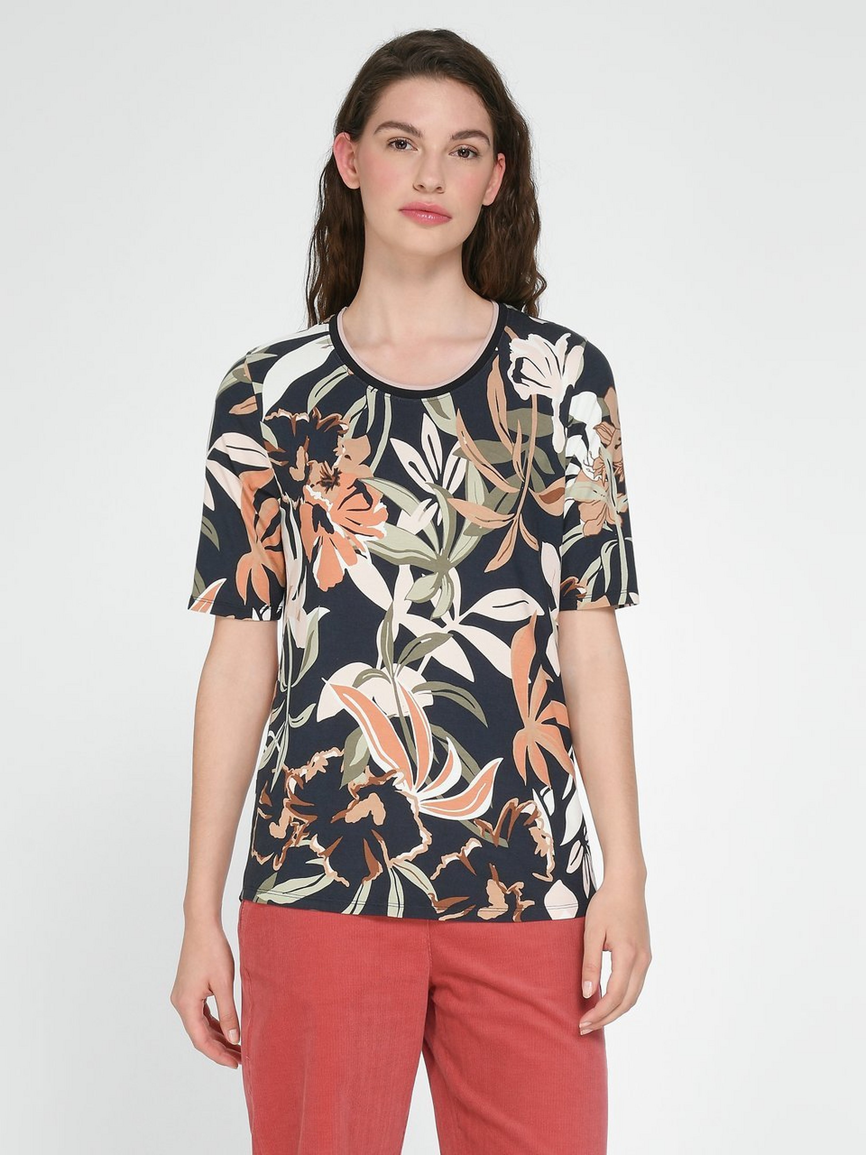Rundhals-Shirt