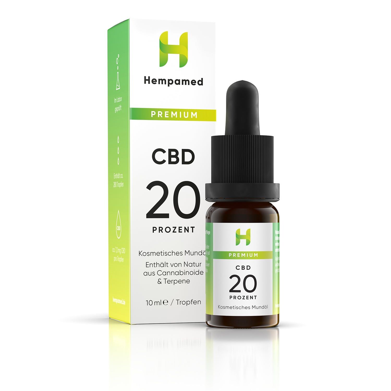 Hempamed Premium CBD Öl 20 %