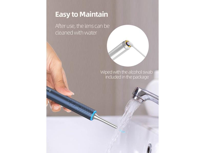 Bebird Ohrenreiniger M9 S Blau Ohrenschmalzentferner mit Kamera