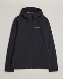 Peak Performance Trail Hipe Hooded Shell Jacket Peppermint/Pine Needle