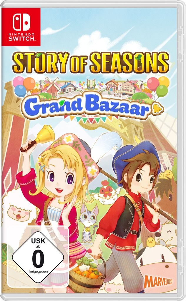 Marvelous Games Spielesoftware »Story of Seasons: Grand Bazaar« Nintendo Switch