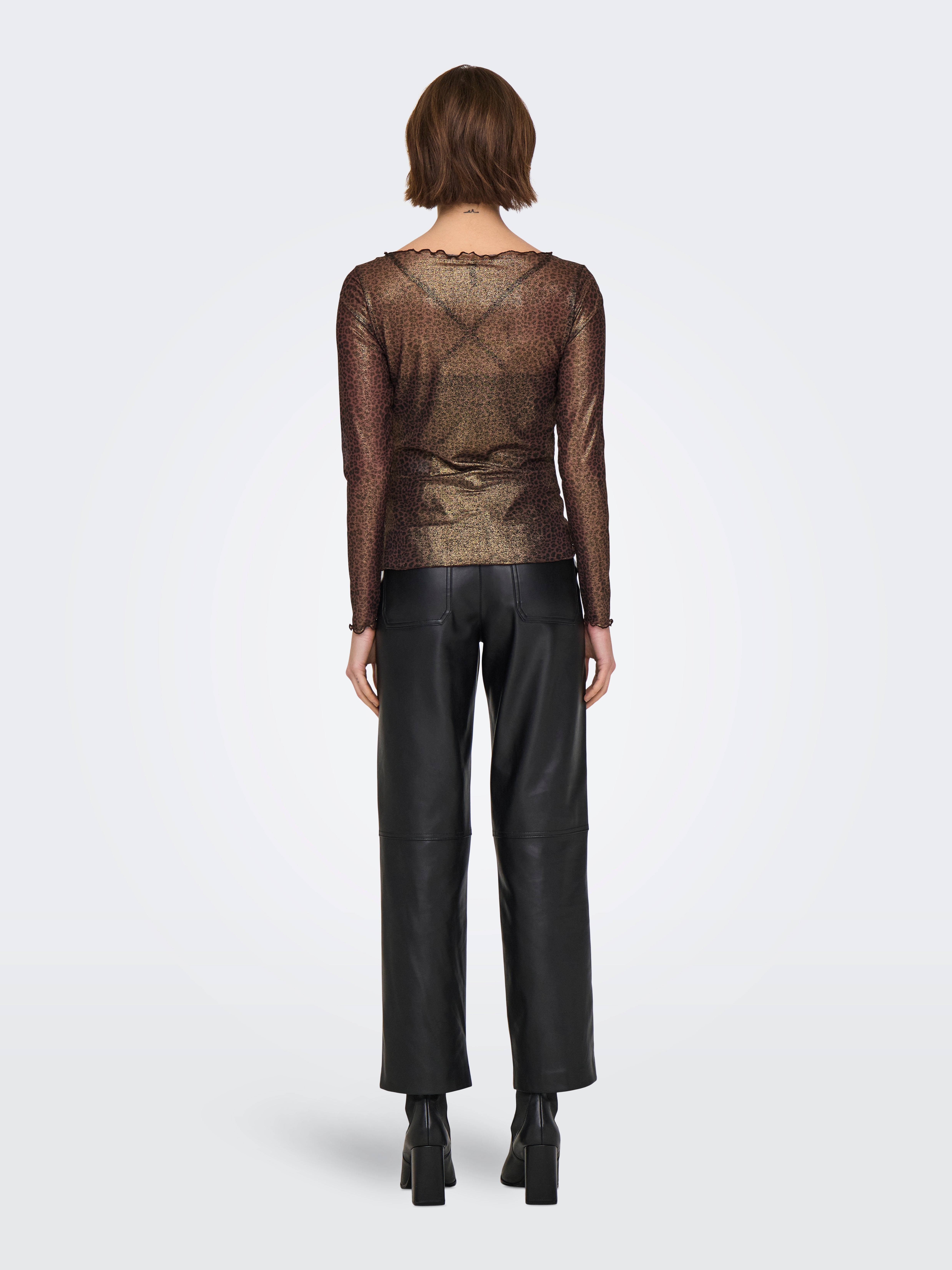 ONLVICKY Top Chocolate Brown