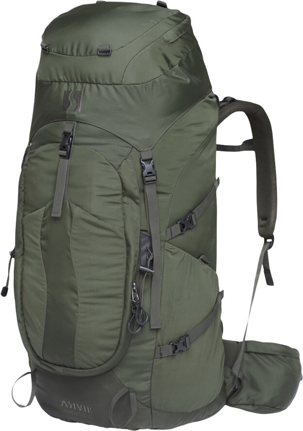 Asivik Asivik Adventure rygsæk 65 ltr. Grøn