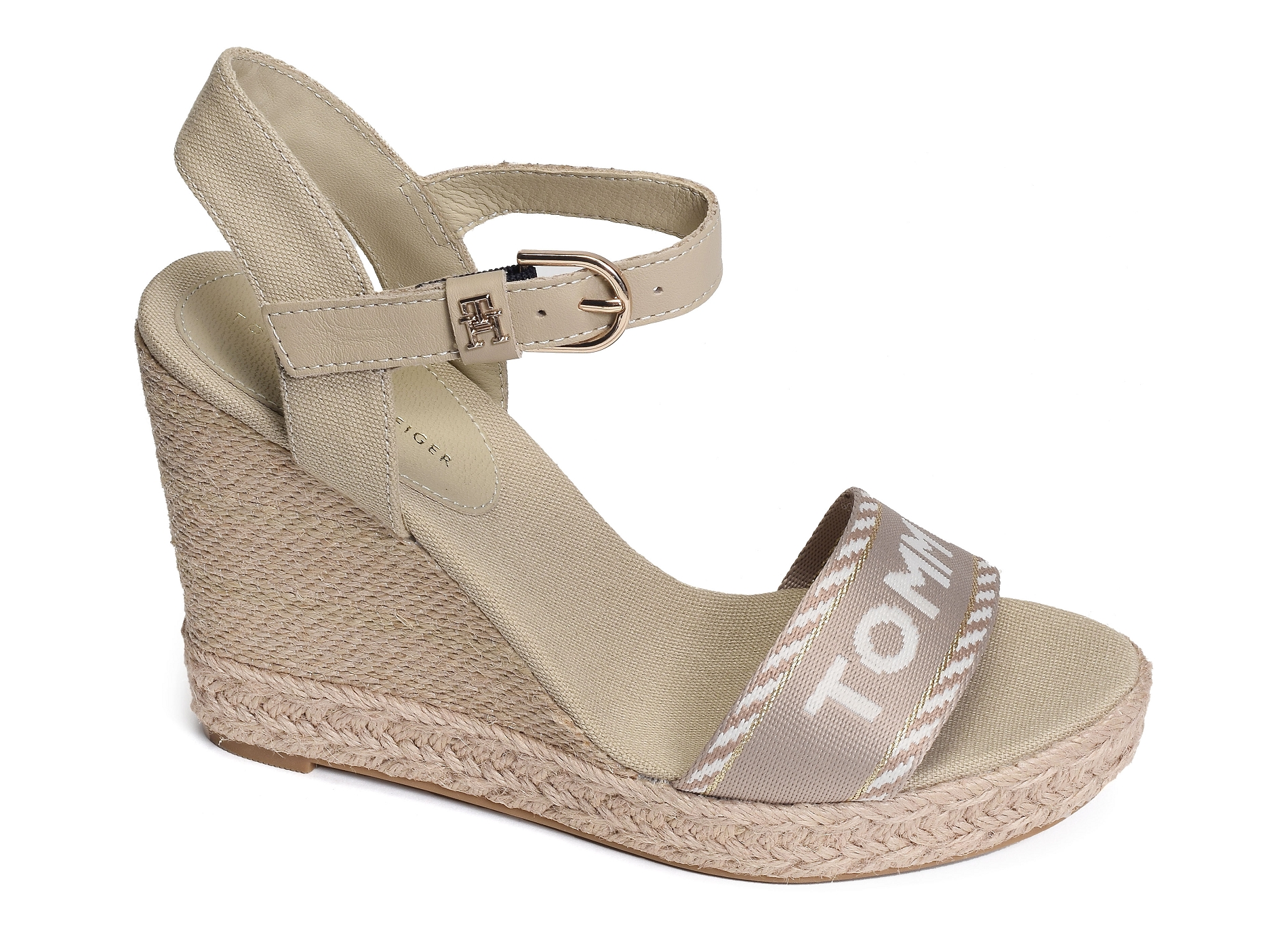 Seasonal webbing wedge 7088 beige