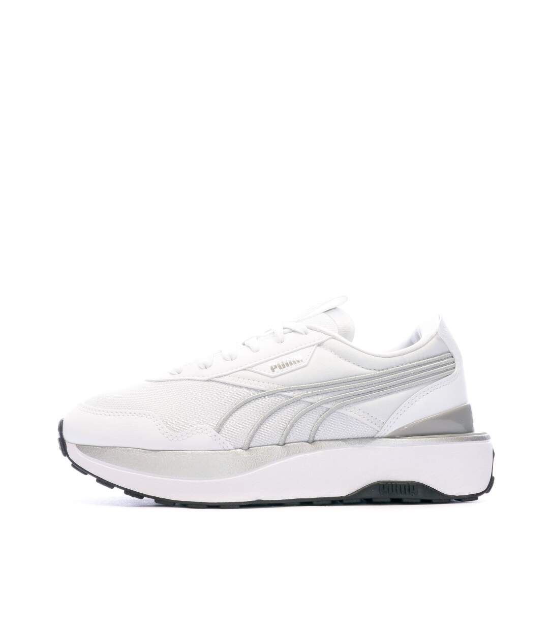 Baskets Blanches Femme Puma Cruise Rider Metal Wn S