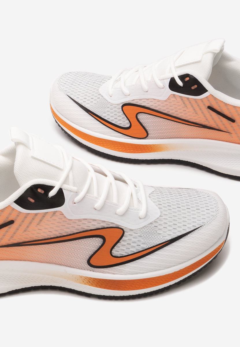 Baskets pour hommes orange Aaron