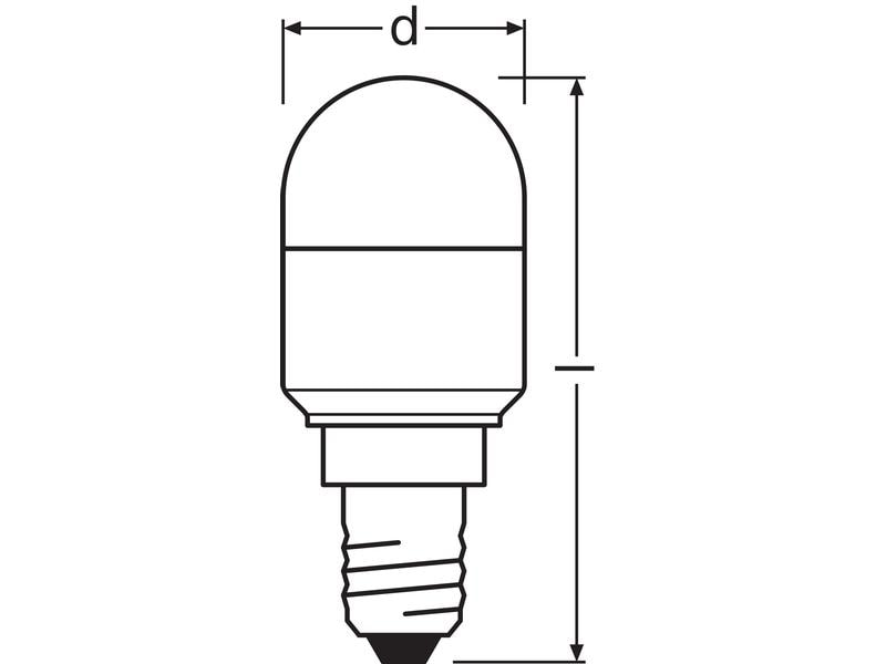 OSRAM Lampe Star Special 20, 2.3W, E14 Warmweiss LED-Speziallampe
