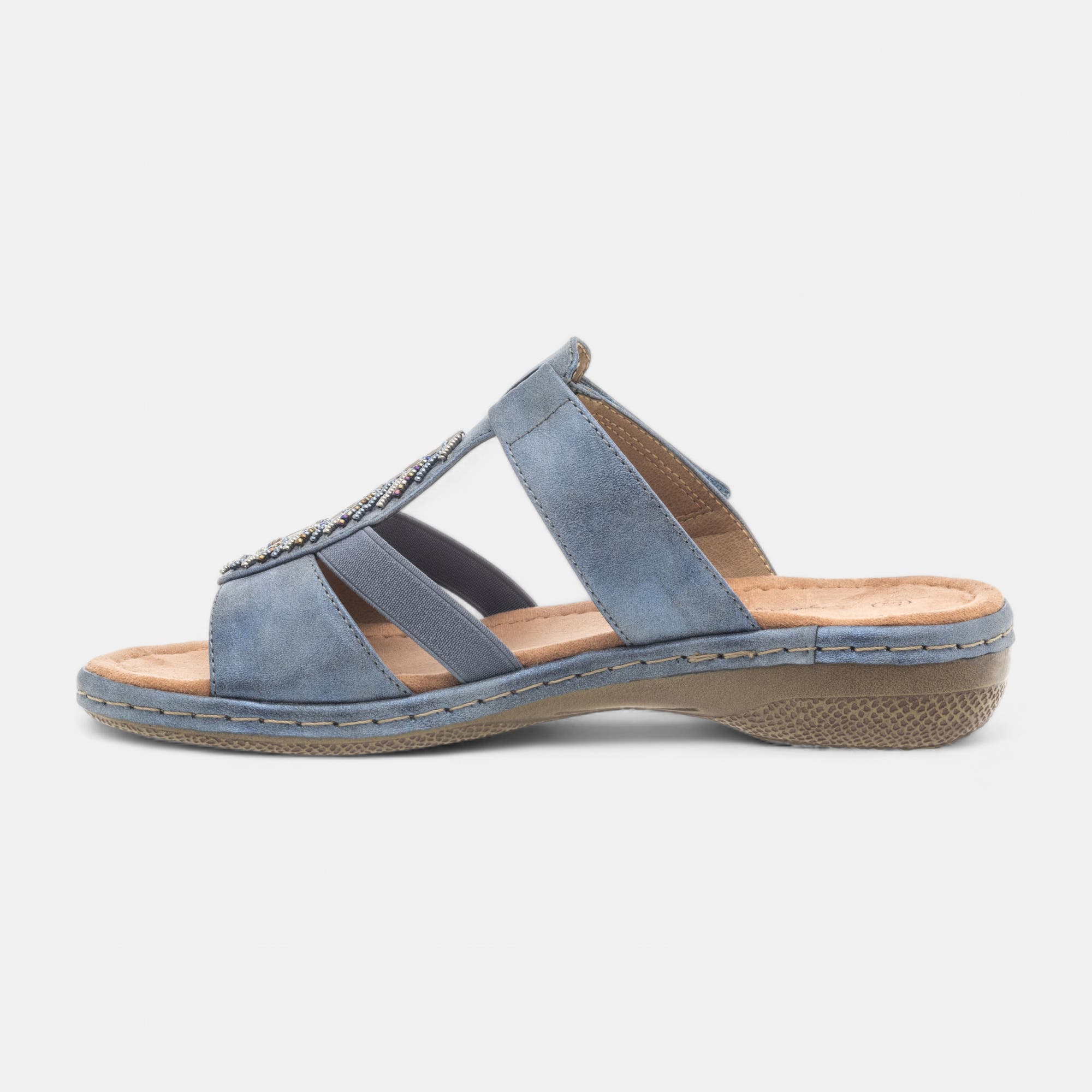 Mules Femme bleu