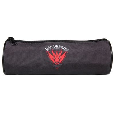 Trousse ronde Donjons & Dragons - 1 compartiment - noir (red dragon) - Bagtrotter