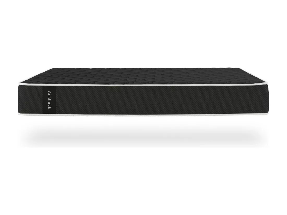 Matelas Mousse à memoire de forme Air Black, 27 cm - Moonia