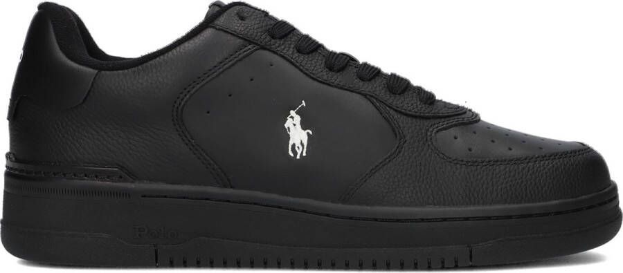 POLO RALPH LAUREN Ralph Lauren Lage Sneakers Masters Court Low Top Maat: 42 Materiaal: Leer Kleur: Zwart