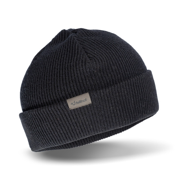 Mütze Merino Uni Merino /000 schwarz