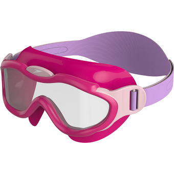 Speedo Sea Squad Mask Schwimmbrille Electric Pink / Miami Lilac / Blossom Kinder