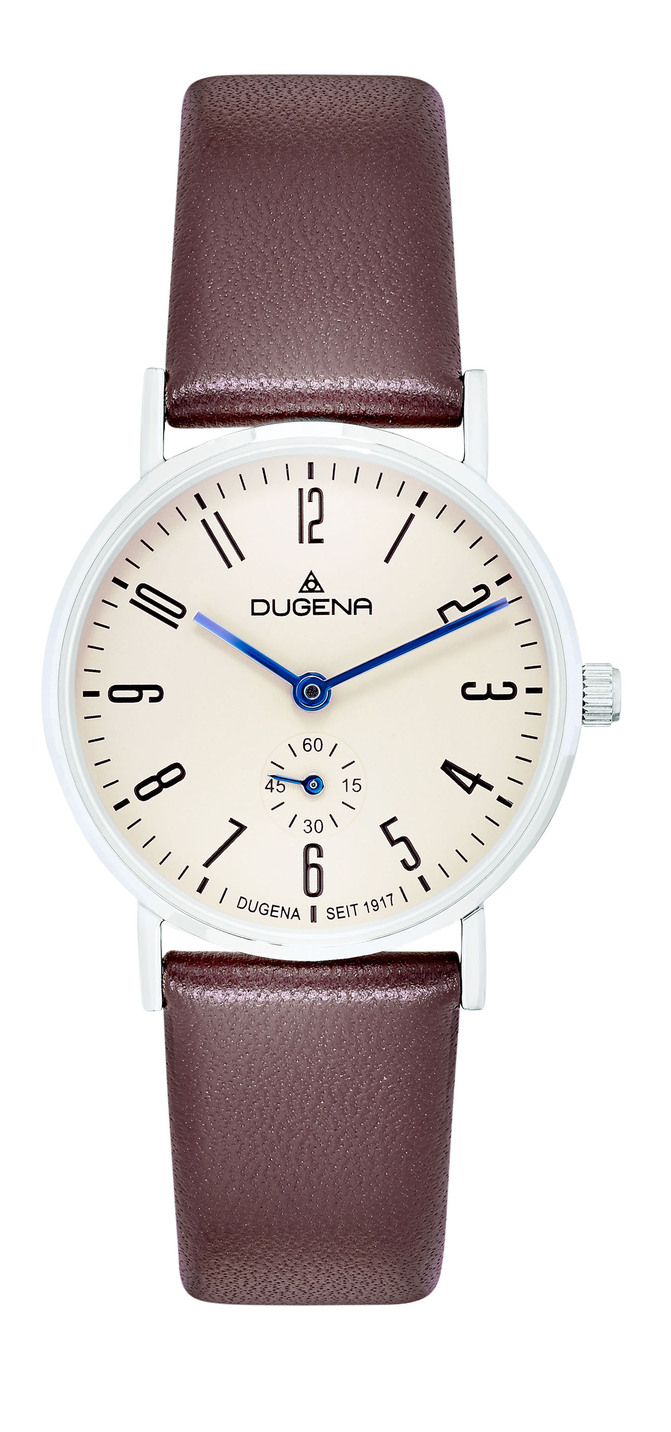 Zeitlos schöne Quartz-Damenuhr von Dugena