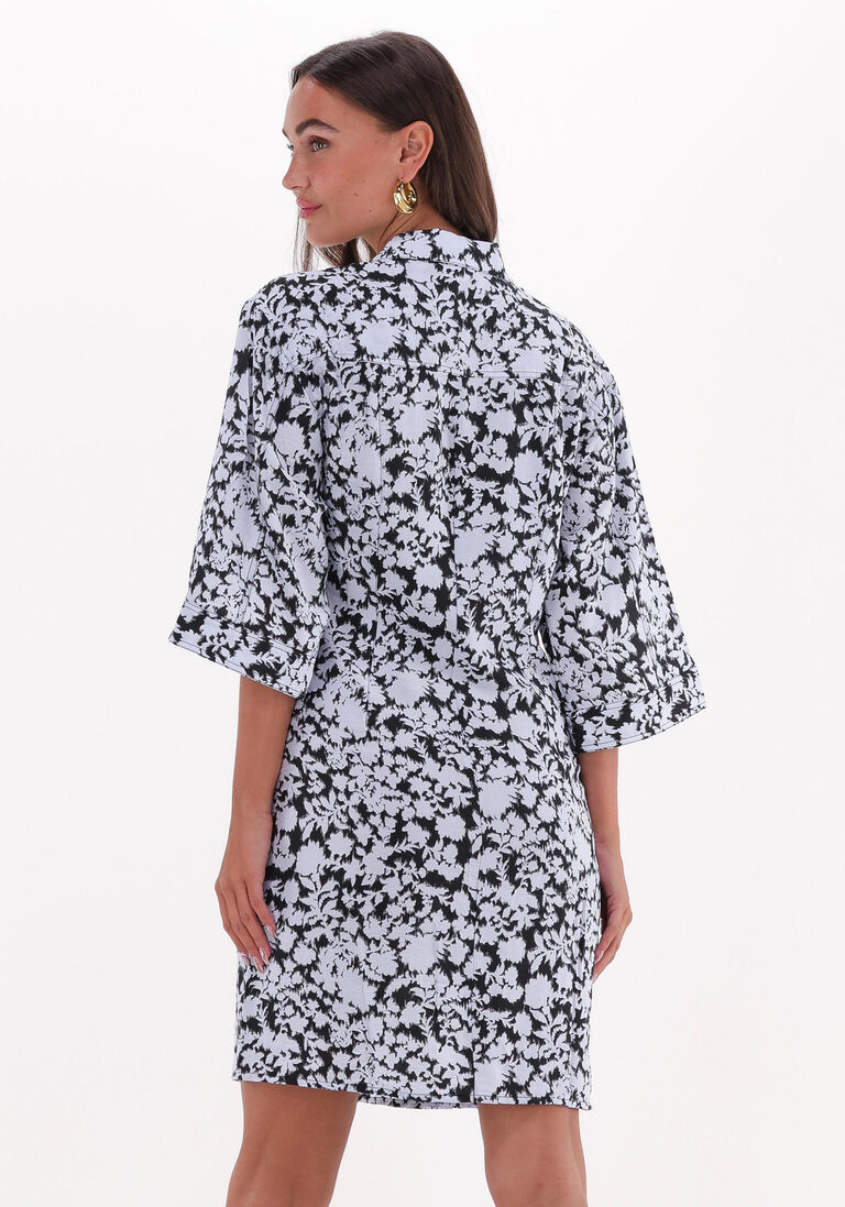 MSCH COPENHAGEN witte msch copenhagen mini jurk della ladonna 3/4 dress