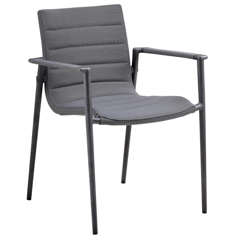 Cane-Line Core tuinstoel met armleuning Grey