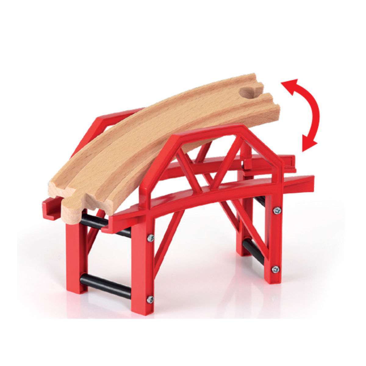 BRIO Spiel Bahnbrücke mit Auffahrten