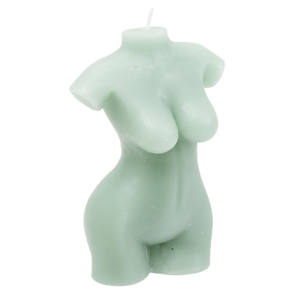 Bougie colorée silhouette de femme H15cm