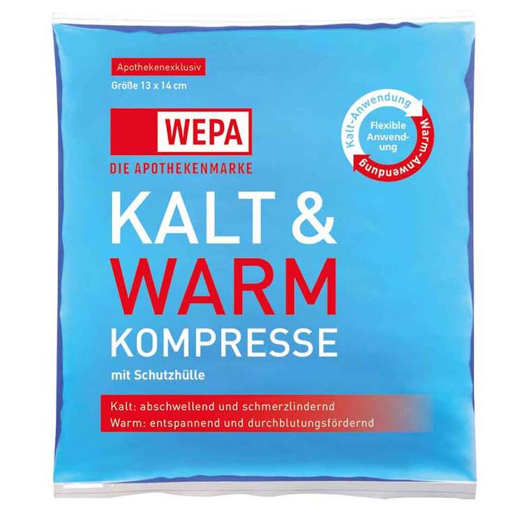 Kalt-Warm Kompresse 13x14cm - WEPA, 1 St