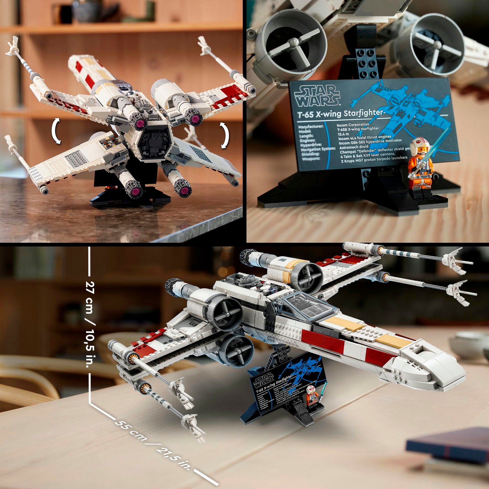 LEGO Konstruktionsspielzeug Star Wars X-Wing Starfighter