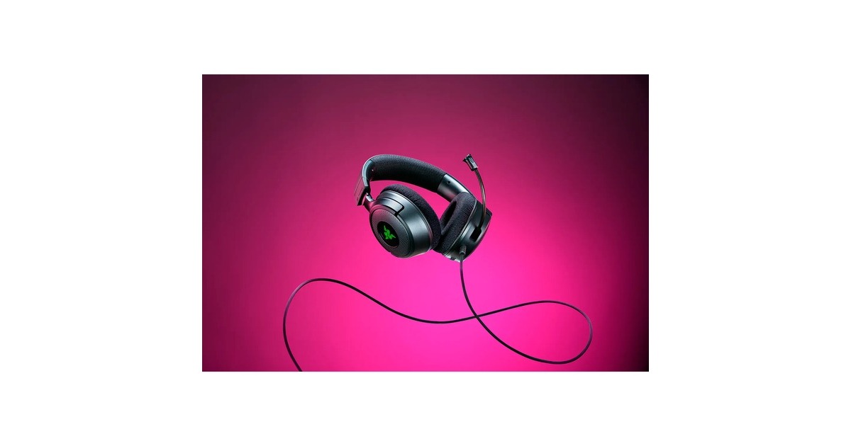 RazerKraken V4 X over-ear gaming headset  (Zwart, Pc, PlayStation 5, Nintendo Switch)