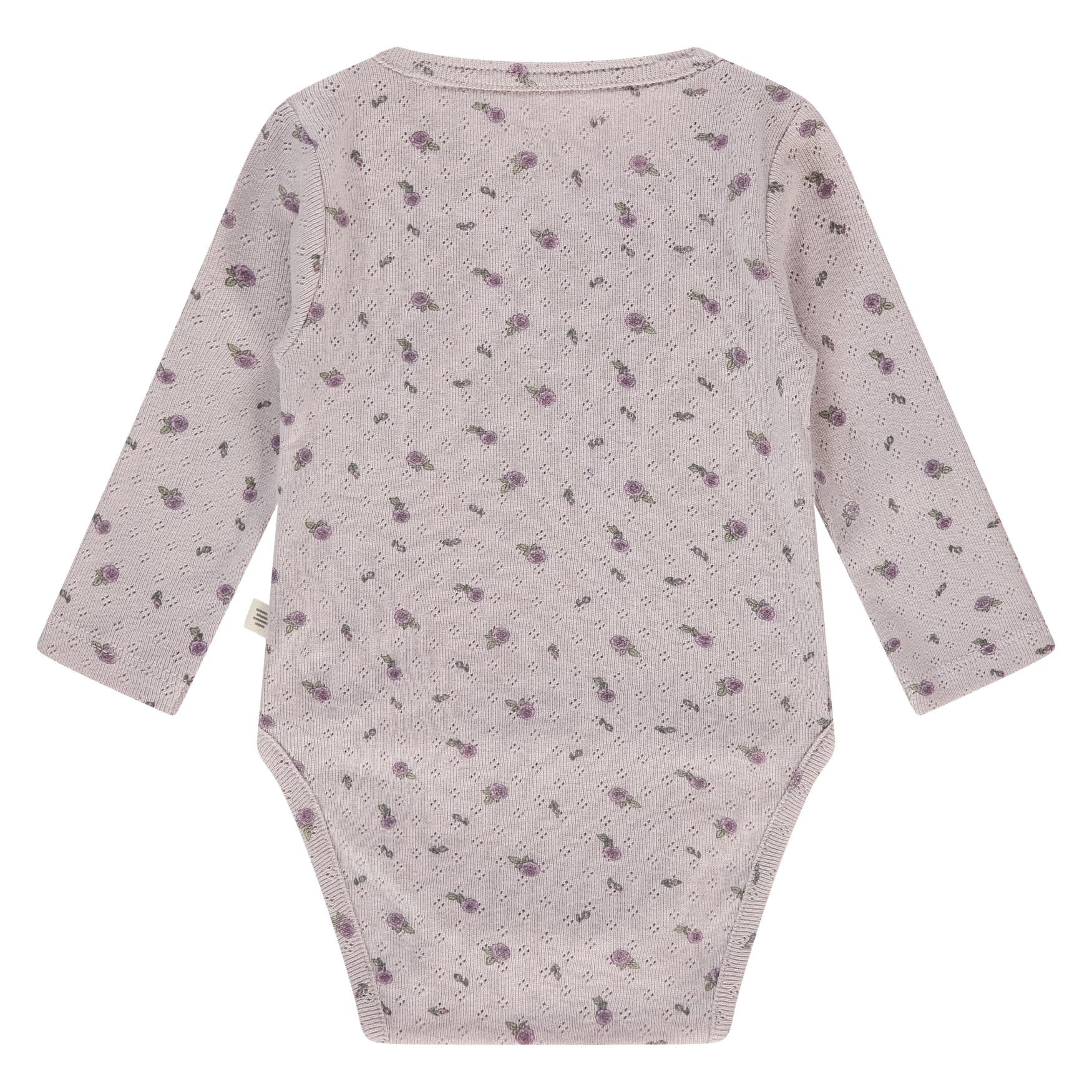 Babyface Babyface a tiny story baby romper long sleeve light mauve