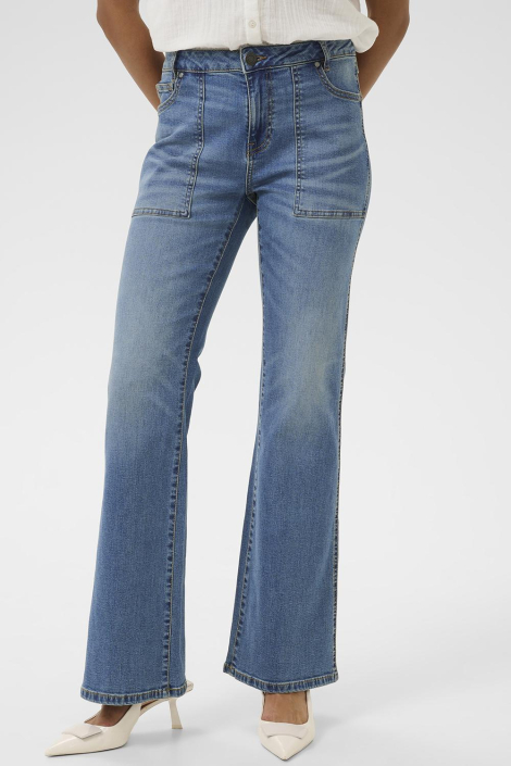 Culture blauwe dames jeans