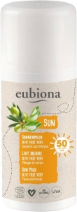 Eubiona Sonnenmilch LSF50 Olive Aloe Vera, 100 ml
