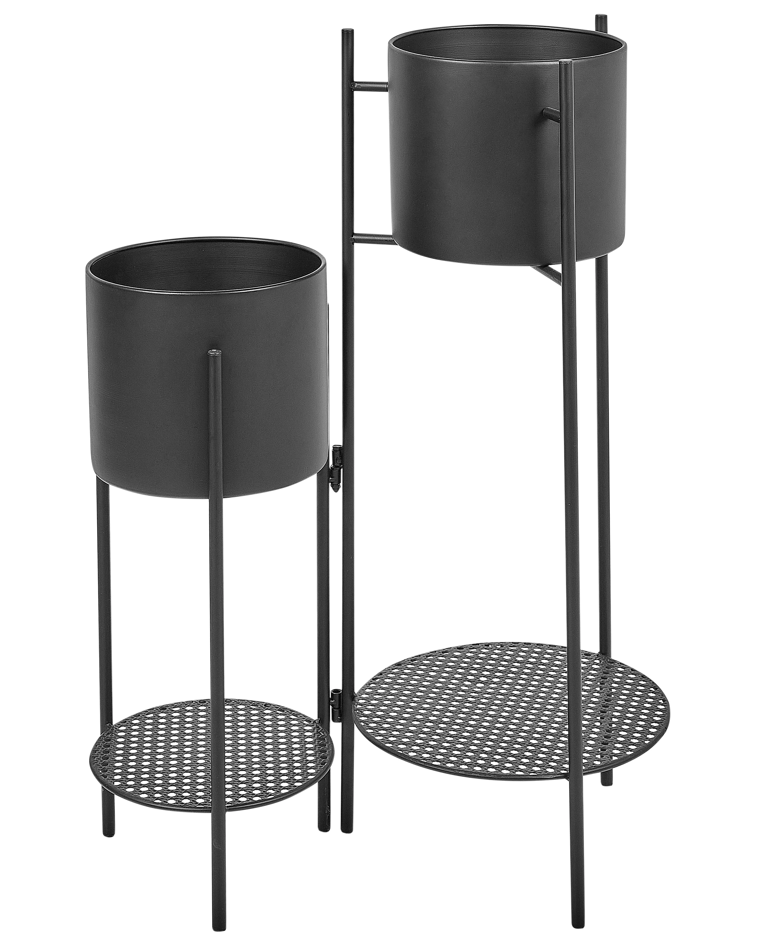 Plantenstandaard ULMUS Metaal 58 cm Zwart