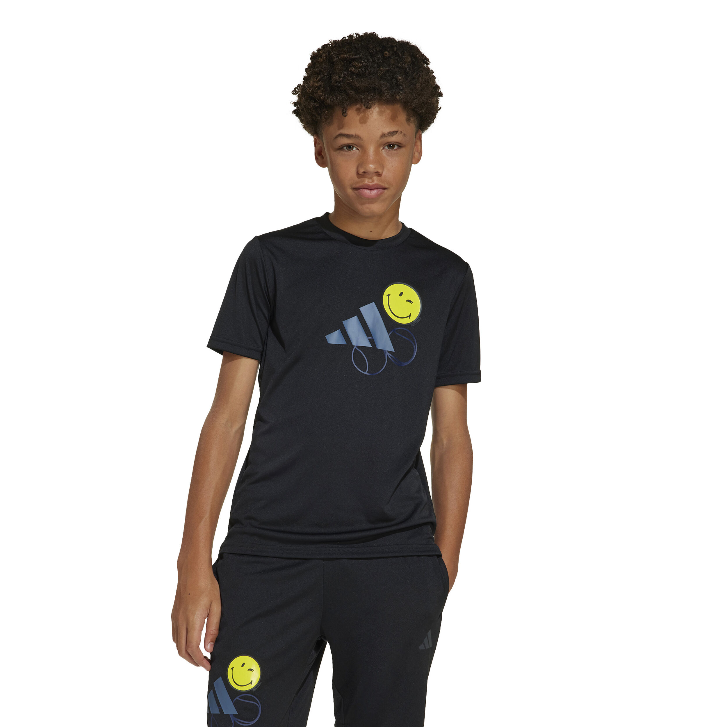adidas Smileyworld Shorts Enfants - Noir