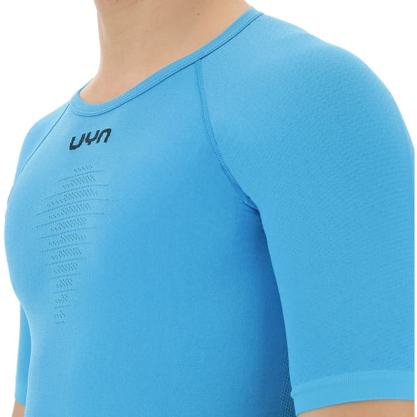 T-shirt running UYN MAN ENERGYON UW SHIRT SH_SL CLASSIC BLUE