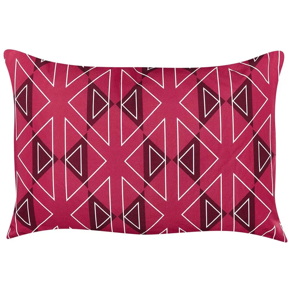 MEZZANO - Tuinkussen set van 2 - Roze - 40 x 60 cm - Polyester