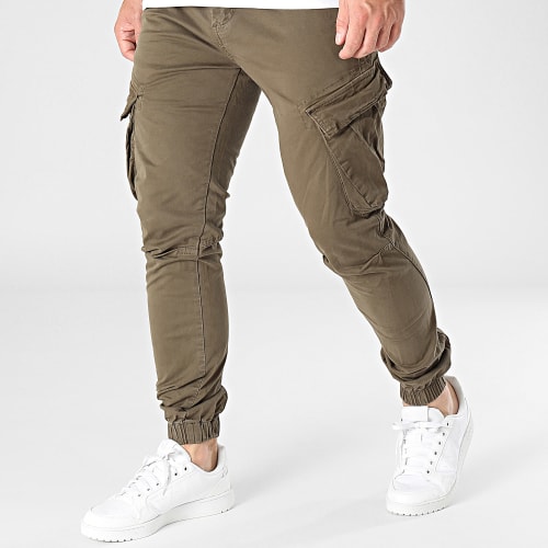Pantalon Cargo Vert Kaki