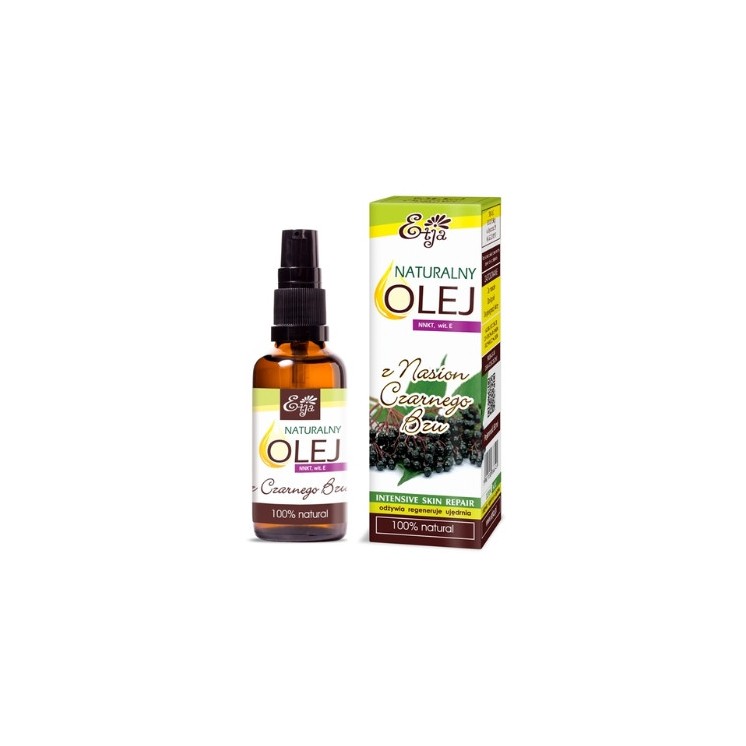 Etja Natuurlijke Zwarte Vlierbessen Zaadolie 50 ml