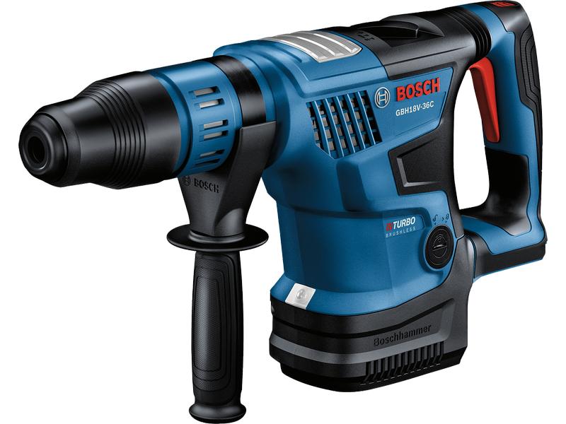 Bosch Professional Akku-Bohrhammer GBH 18V-36 C Biturbo 2 x Herausragende Kompaktheit und Leistung