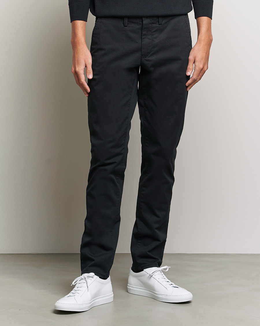 GANT Slim Fit Twill Chino Black