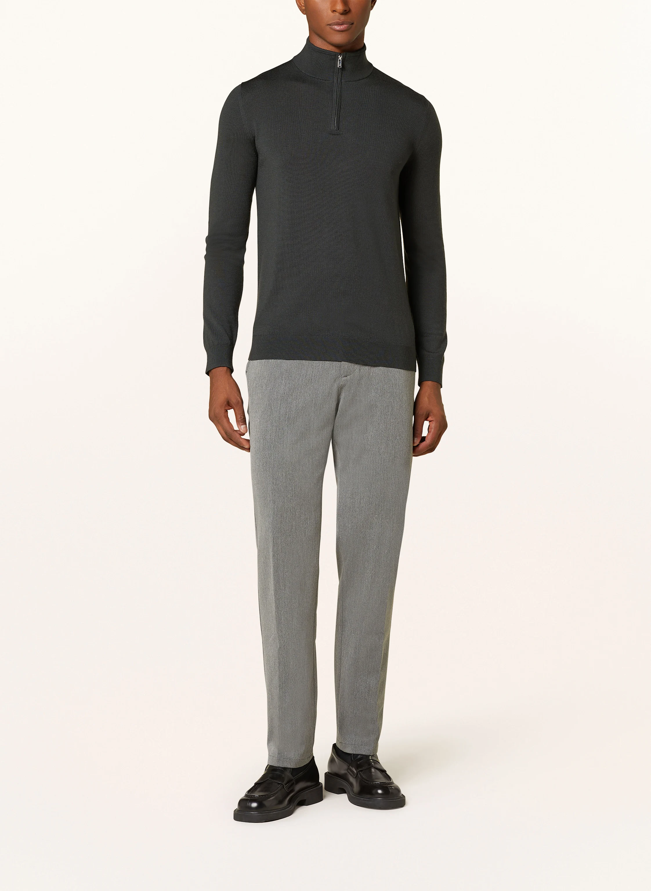 REISS Troyer BLACKHALL aus Merinowolle